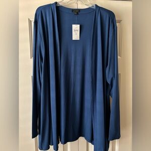 J. Jill Ink Blue Women's Cardigan